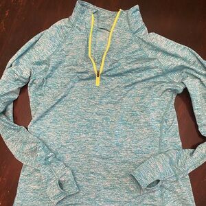 Tangerine brand Blue Quarter-Zip Pullover